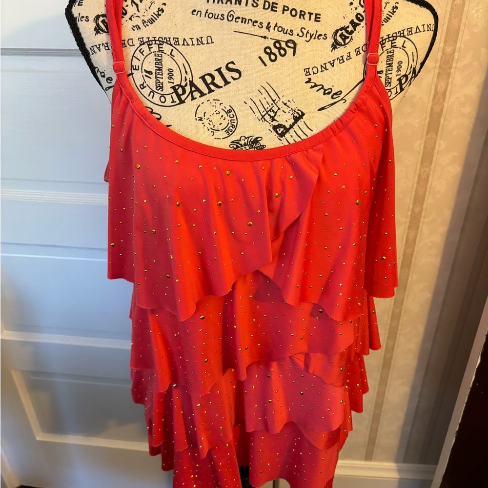 Lane Bryant ruffled cami